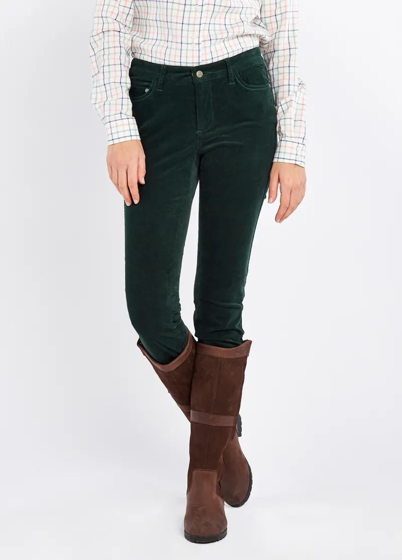 Dubarry Honeysuckle Cord Trouser - Verdigris